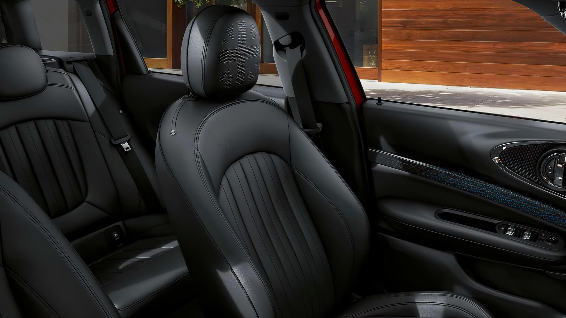 ЧОРНА ОББИВКА MINI YOURS LEATHER LOUNGE CARBON. ЧОРНА ОББИВКА MINI YOURS LEATHER LOUNGE CARBON.